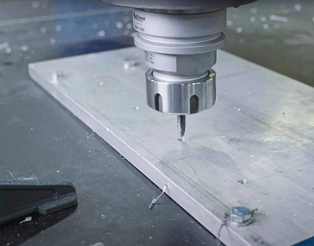 cnc drilling tapping