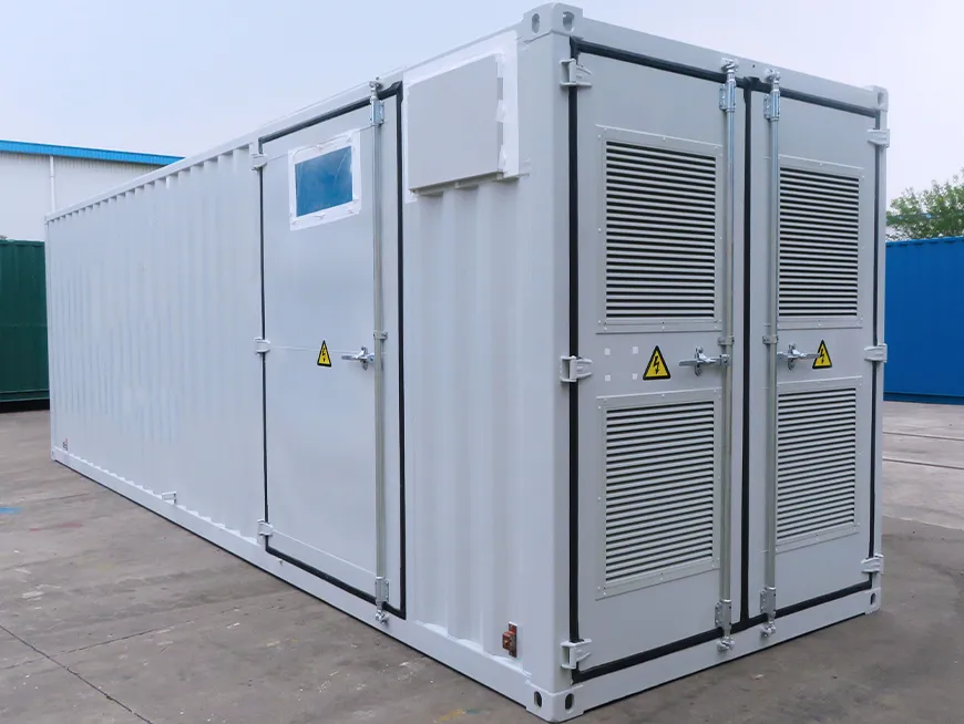 ESS container system finished result