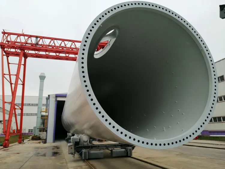 Wind power component manufacturing in China