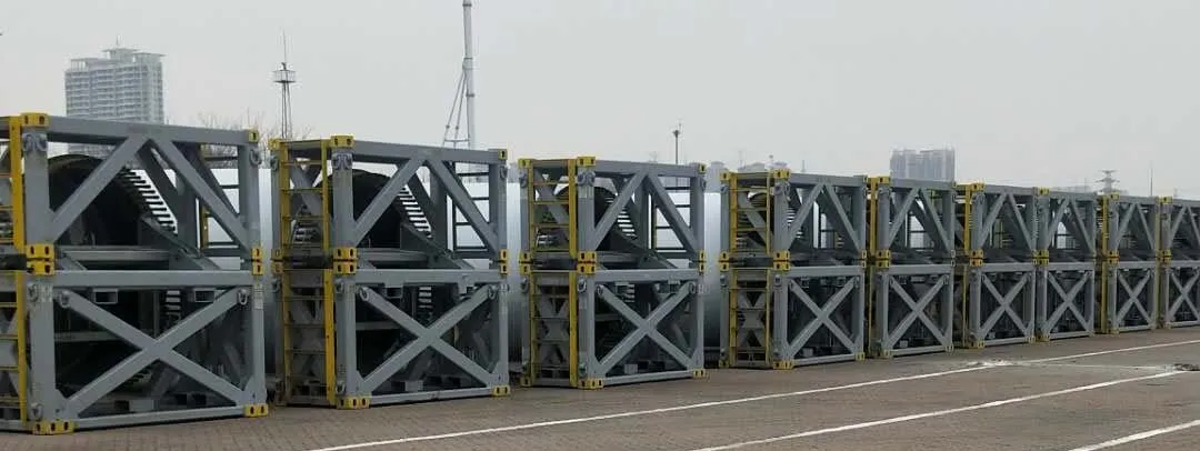 Windkraft Meer Befestigung Unterstützung Herstellung Referenzbild